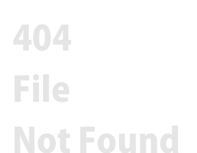 404 File Not Found